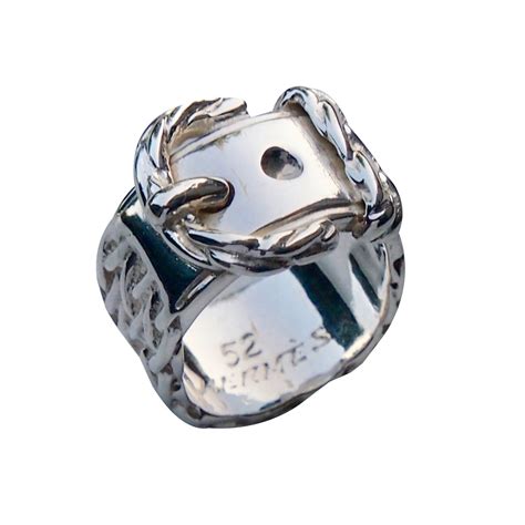 bague boucle sellier hermes|Collection Boucle Sellier Hermes .